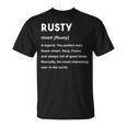 Rusty ネームシャツ Tシャツ
