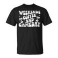 Weekends Coffee Sports Mom Sports Mama Sports Mother T-Shirt