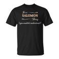 Salomonのもの、あなたにはわからないでしょう Tシャツ