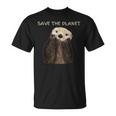 Save The Planet かわいいラッコ。 Tシャツ