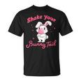 Shake Your Bunny Tail 愛らしいバブルガム Tシャツ