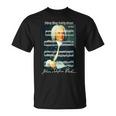 Sheep Mayafely Graze JS Bach Portrait &Ignature Music Tシャツ