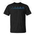 Sierpinski 三角形 フラクタル 幾何学 数学 マトリックス Tシャツ