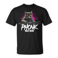 Sigma Phonk Edm Cat Dj Phonk Right Meow Tシャツ