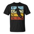 Silueta De Fútbol Retrointage Regalo De Fútbol Camiseta unisex
