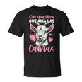 Solo Una Chica Que Ama Las Cabras Amante De Cabras Camiseta unisex