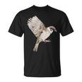 Sparrow-Spring-スズメ-春-自由-鳥-動物 Tシャツ