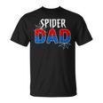 Spider Dad Family Birthday Father's Day T-Shirt