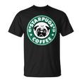 Starpugs コーヒーパグ 犬好き ギフト Tシャツ