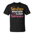 Sunshine Mix With A Little Hurricane 面白い皮肉な引用 Tシャツ