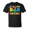 Super Gamer Dad Family Matching For Fathers Day T-Shirt