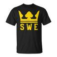 Swe With A Royal Crown スウェーデン Tシャツ