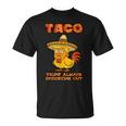 Taco Trump Always Chickens Out Tシャツ