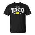 Taco Trump Always Chickens Out 面白いパロディ Tシャツ