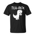 Tea-Rex Dino レジャー ファン クール Tシャツ