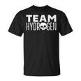 Team Hydrogenymbol H 燃料セル ハイブリッドカー クリーンエネルギー Tシャツ