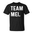 Team Mei 名前 Tシャツ