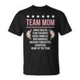 Team Mom Definition Team Mama Team Mother T-Shirt