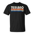 Terlano、イタリア レトロ 70年代80年代スタイル Tシャツ