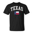 Texas Flag Of Texas Worn Classic Tシャツ