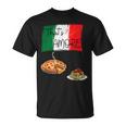 That's Amore ピザ パスタ好き イタリア料理 イタリア国旗 Tシャツ