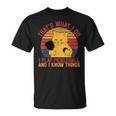 That's What I Do Cat Lovers パドルボールプレーヤー ピックルボール Tシャツ