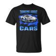 Thinking About Cars スー スポーツカー エキゾチック コンセプト ボーイズ Tシャツ