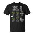 Tractors Things I Do In Mypare Time トラクター ファニー ファーマーズ Tシャツ