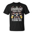 Traditional Leather Trousers Suitable For Oktoberfest S T-Shirt
