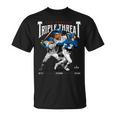Triple Threat Ohtani Betts Freeman Los Angeles Mlbpa Tシャツ