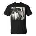 Ufoとリス自撮り面白いリス愛好家 Tシャツ