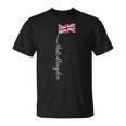 Uk 英国 シグネチャー ユニオンジャック フラッグポール イギリス用 Tシャツ