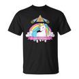 Unicorn Hailatan Devil Death Metal Rainbow Ocult Tシャツ