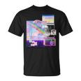 Vaporwave 美的pc トリッピーアート 90年代コンピューター Tシャツ