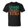 Veganibes 面白いヴィーガン主義 ベジタリアン 植物 ヴィーガン Tシャツ
