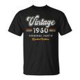 Vintage 1960 Piezas Originales 65 Cumpleaños Camiseta unisex