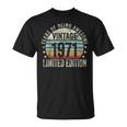 Vintage 1971For Retro 1971 Birthday Tシャツ