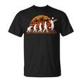 Vóleibol Evolución Retroolleyballoleibol De Playa In Mangas Camiseta unisex