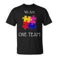 We Are One Team ジグソーパズル付き Tシャツ