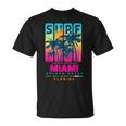 Wear Miami Florida Miami Colorfulunrise Graphic Tシャツ