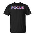 Weird Focus Crazy Optical Illusionシャツ Tシャツ
