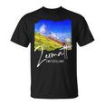 Zermatt お土産 マッターホルン ツェルマット Tシャツ