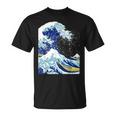 【神奈川沖浪裏】葛飾北斎 和柄 日本のお土産 贈り物 ギフト Tシャツ