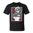 あがかお フェイス Lewd アニメ 女の子 和服 オタク用 Tシャツ