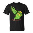 おもしろインコ セキセイインコ ペット オウム 動物 愛 Tシャツ