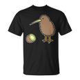 かわいいキウイの鳥と果物 ニュージーランド Tシャツ