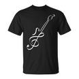 かわいいノートギターの形 Tシャツ