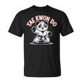 かわいいパンダのテコンドー 面白い韓国mma Tkd Tシャツ