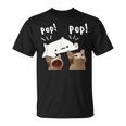 かわいいボンゴ猫遊びポップ猫ミーム Tシャツ