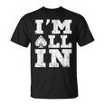 アイムオールイン ポーカーシャツ ポーカープレイヤー カード ギャンブラー Tシャツ